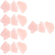 5Pcs Small Pink Crystal Stone Collection for Office and Home Decor