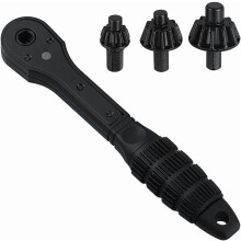 2-in-1 Drill Chuck Ratchet Spanner, Universal Double Head Ratchet Drill Chuck, Compatible with Drills