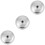 3Pièces Couvercles Aluminium Argentés Pour Poêles Marmites 6