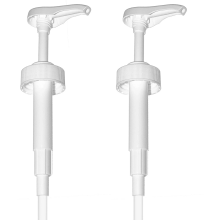 2 Pcs Coffee Syrup Pump Dispenser, Pumps for Syrup Bottles (1 Gallon), Top Kitchen Coffee Bar Tools, Skinny Syrup Pumps Dispenser