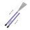 2Paren Duurzame Drum Brushes Paars Met Comfortgreep 2