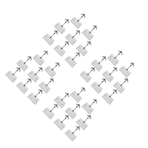 32Pièces Pieds De Présentation Compatibles Pour Figurines Et Modèles