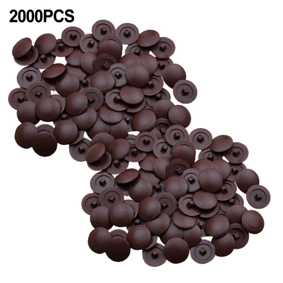 2000Pcs Screw Cover Cap Nuts Bolts Covers Exterior Protective-Caps Self-Tapping Cross Screws Decor Cover Furniture Hardware 9130661132985