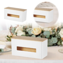 Desktop Ornament Kitchen Paper Towel Holder One Hand Tear Design with Hidden Storage for Any Room Modern Functional