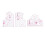 3X Sewing Ruler Cloth Design Ruler Drafting Templet Clothing Prototype Ruler 1
