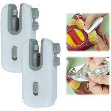 Upgraded 2-in-1 USB Rechargeable Mini Bag Sealer & Vacuum Sealer – Portable Snack Sealer, Heat Seal Tool, Compatible with standard bags