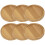 12Pièces Bases Bambou Pour Plantes Drainage 8