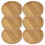 12Pièces Bases Bambou Pour Plantes Drainage 10