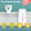 Automatic Touchless Soap Dispenser 400ml Wall Mount IPX5 185x95mm 9