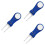 3St Blauwe Folding Divot Tool Golf Met Balmarker 6