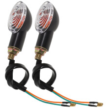 Motorcycle Turn Signal Lights ABS 2 pcs 9.0 x 4.0 x 3.0 cm
