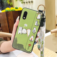 Phone Case for Samsung Galaxy Xcover Pro – Anti-dust, Shockproof, Waterproof Silicone Case with Wrist Strap & Ring Lanyard