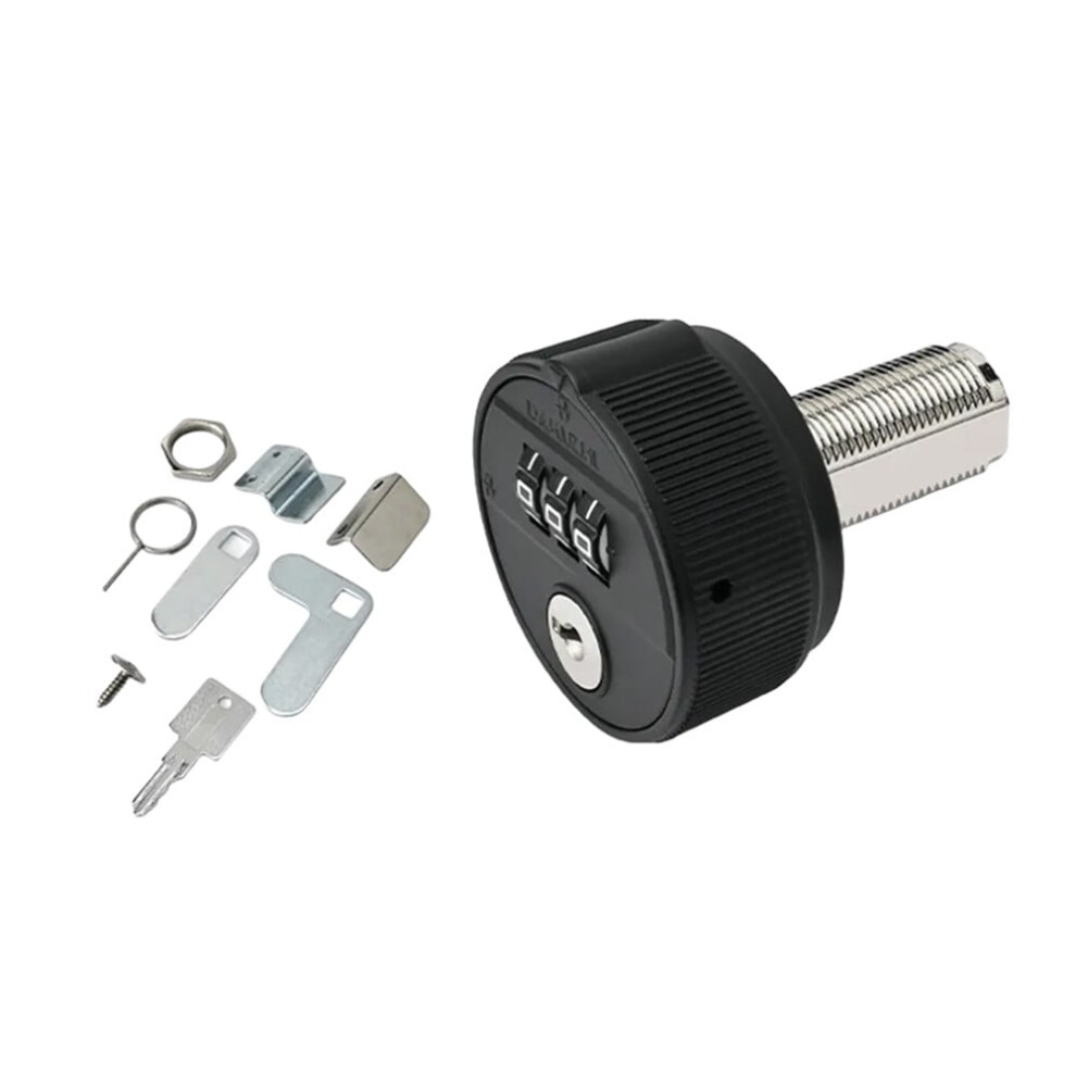 Mechanical Password Cam Lock With Key Locker Double Door Drawer Password Lock 9130661133883