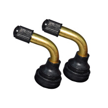 90 Degree Bent Rubber Base Tire Valves Stem PVR40 50 60 70 Wheel Tyre Valves Stem for Motorcycle Tubeless Tires