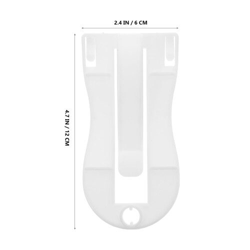 Bird Cage Feeder Bird Cuttlebone Holder White Abs 1 Set 1