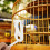 Bird Cage Feeder Bird Cuttlebone Holder White Abs 1 Set 4