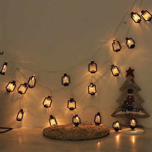 20-LED 9,8ft μίνι vintage φαναράκια σε σειρά, συμβατά με διακόσμηση 1