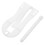 Bird Cage Feeder Bird Cuttlebone Holder White Abs 1 Set 6