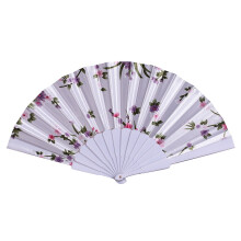 Chinese Wedding Silk Lace Folding Fan, Compatible with Party & Dance, Clip-on or Table Use