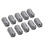 10 Pack Ferrite Ring Core Grey Clip-On Ferrite Core Noise Suppressor Cable Clips 6