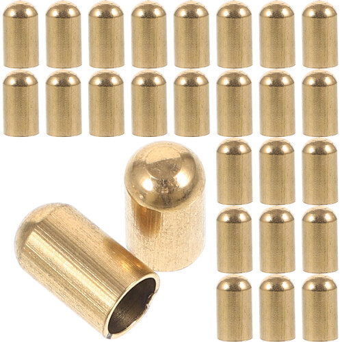 90St Multic Functionele Metalen Rope End Caps Goud Voor Accessoires 1