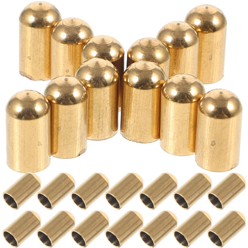 90St Multic Functionele Metalen Rope End Caps Goud Voor Accessoires 2