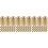 90St Multic Functionele Metalen Rope End Caps Goud Voor Accessoires 5