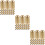 90St Multic Functionele Metalen Rope End Caps Goud Voor Accessoires 10