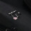 Δαχτυλίδι θηλής από χειρουργικό ατσάλι 14G CZ Opal Piercing θηλής για γυναίκες Κοσμήματα 6