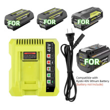 Oplader voor Ryobi 40V accu's OP40601, OP4050A, OP4040, OP4026, OP4050, OP4075A