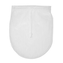 10"x12" Nut Milk Bag – BPA-Free Fine Mesh Nylon Strainer for Almond Milk, Yogurt, Juice, Cheese, Cold Brew, Beer & Tea (White)