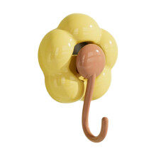Heavy Duty Flower Suction Cup Hooks, Reusable No-Punch Vacuum Hooks for Kitchen/Bathroom, Compatible with Smooth Surfaces, Holds Up to 22 lbs