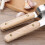 Multi Function Manual Garlic Press Bamboo Pressing Garlic Cloves Cooking 1Pack 2