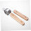Multi Function Manual Garlic Press Bamboo Pressing Garlic Cloves Cooking 1Pack 3