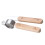 Multi Function Manual Garlic Press Bamboo Pressing Garlic Cloves Cooking 1Pack 7