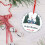 Personalized Glass Christmas Ornament for Newlyweds 8