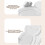 Shoe Rack Plastic Multi-layer 4-Tier Household Organizer 4
