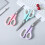 Stainless Steel Scissors Rubber Coated Macaron Color 4