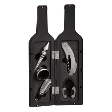 Wine Bottle Opener Gift Set - Wine Corkscrew Screw pull Accessories for Game Winners Adults by Kato, Great Valentine's Gifts