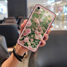 Phone Case Compatible with iPhone 7/8/SE 2020/2022/SE2/SE3 – Anti-knock, Dust-resistant, Floral Cartoon Silicone TPU Cover