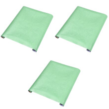 3Rouleaux Papier Peint Stick Vert Pâle PVC Pailleté Pour Décor Chambre