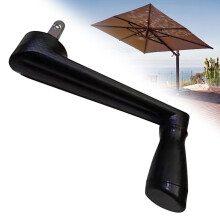 Plastic Crank Handle for Outdoor Patio Umbrella Replacement, Picnic Balcony Terrace Beach Parasol Accessory
