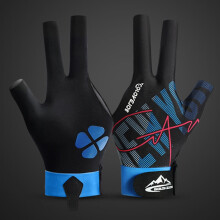 1pc Single Snooker Billiard Cue Glove Left Hand Pool Three Finger Open Glove A L