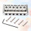 Electric Guitar Bridge TL Style 1 Set 7.7x4.4x0.95 cm 7