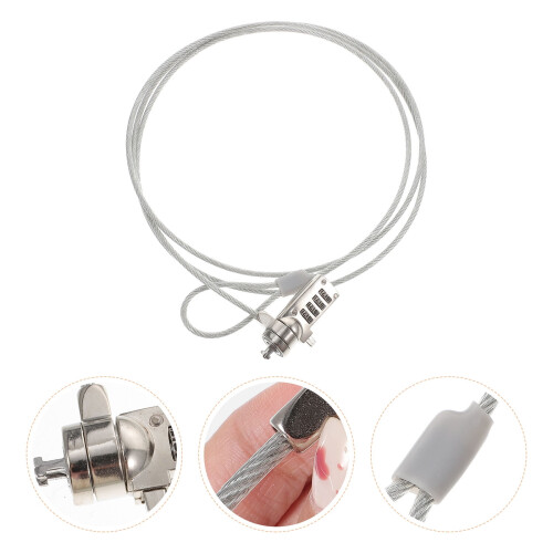Laptop Locking Cable Security Lock 1.8m Anti theft Device for Tablets 2