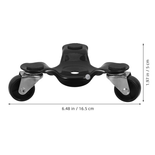 Μεταφορά επίπλων Dolly4Pcs με τρίτροχο σχεδιασμό ABS από ανθρακούχο χάλυβα για 1