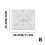 Under $5 Flying Geese Trim Cutting Ruler, Triangular Quilted Patchwork Template for Fabric Piecing, Quilting Measurement Tool with Grip Handle 3