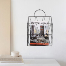 HEMOTON Organizer Stojak na książki do biura 25x10x37,5 cm Czarny