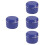 4St Compacte Blauwe Draagbare Gebitsdoos Van Duurzaam Materiaal 6