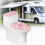 Toilettendeckelbezug-Set aus Polyester mit Kirschblütenmuster 6